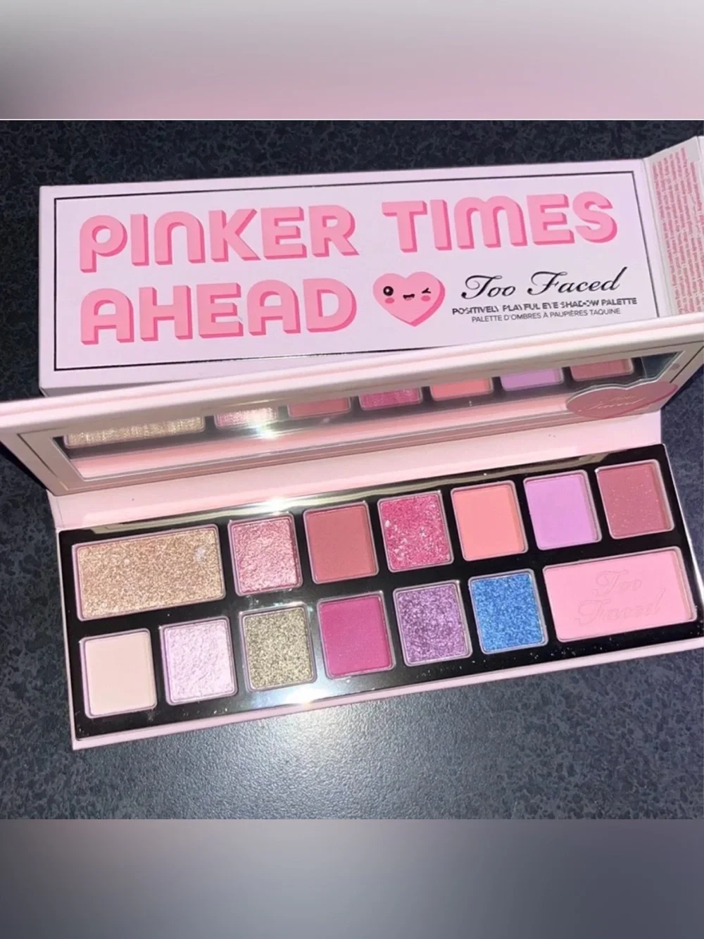 BNIB Too Faced Pinker Times Ahead shadow palette